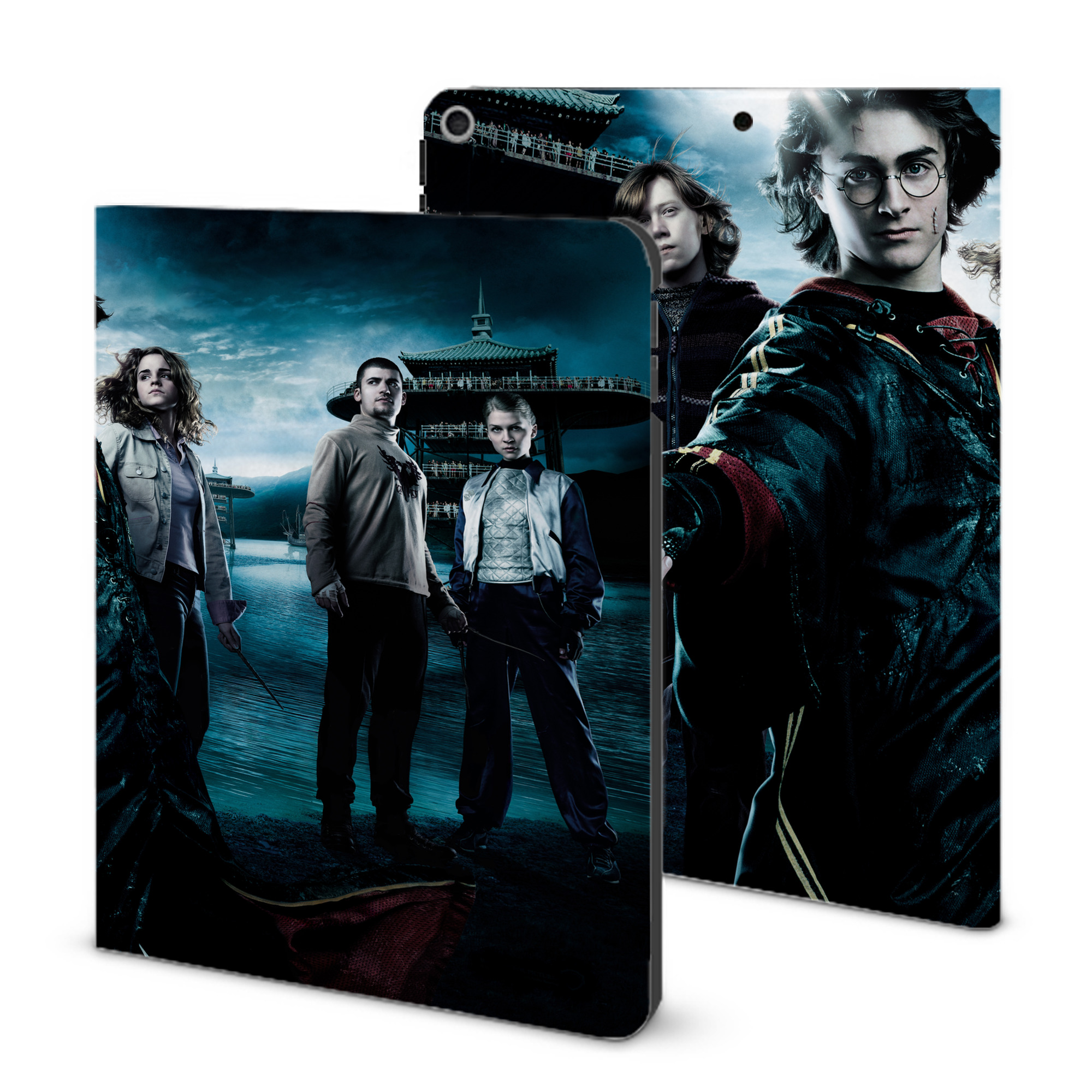 （画像用） Harry Potter ハリー・ポッターシリーズ IPad ケース ブック型 PUレザー TPU 耐衝撃 軽量 薄型 ペン収納なし 全面保護 IPad 各モデル対応